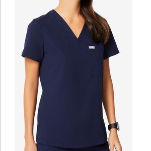 FIGS Catarina One Pocket Top Navy S